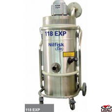 Nilfisk 118 EXP AD 4010100039 - Jednofázový jednomotorový priemyselný vysávač do výbuchu