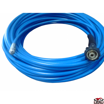 Čistič trubiek modrý DN5x1 x25metrov - 250 bar - 60ºC s tryskou 045 a pripojením Nilfisk HOBBY 0609903460