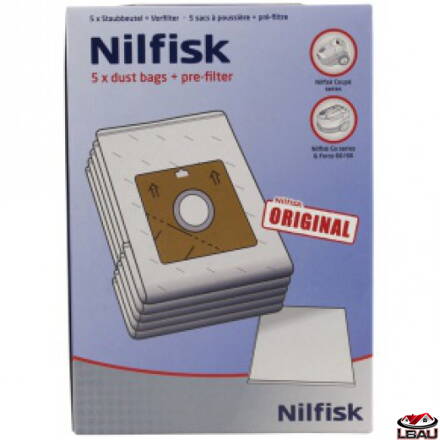 Nilfisk Sáčky na nečistoty 5ks pre Nilfisk Coupe 78602600